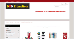 Desktop Screenshot of ndnpromotions.com